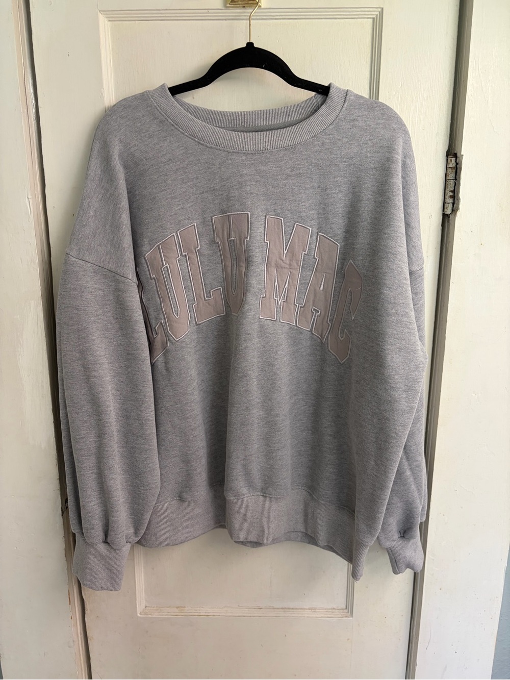 LULU MAC Grey Sweatshirt